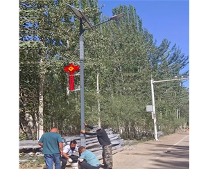 阿拉尔太阳能路灯安装